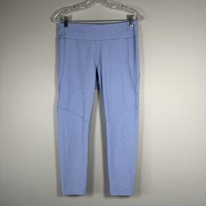 Outdoor Voices Large Light Blue Cropped Leggings‎ 24in Inseam